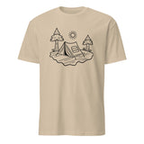 Cuccico Coloring for a Camp Shirt in sand color – personalized camp tee