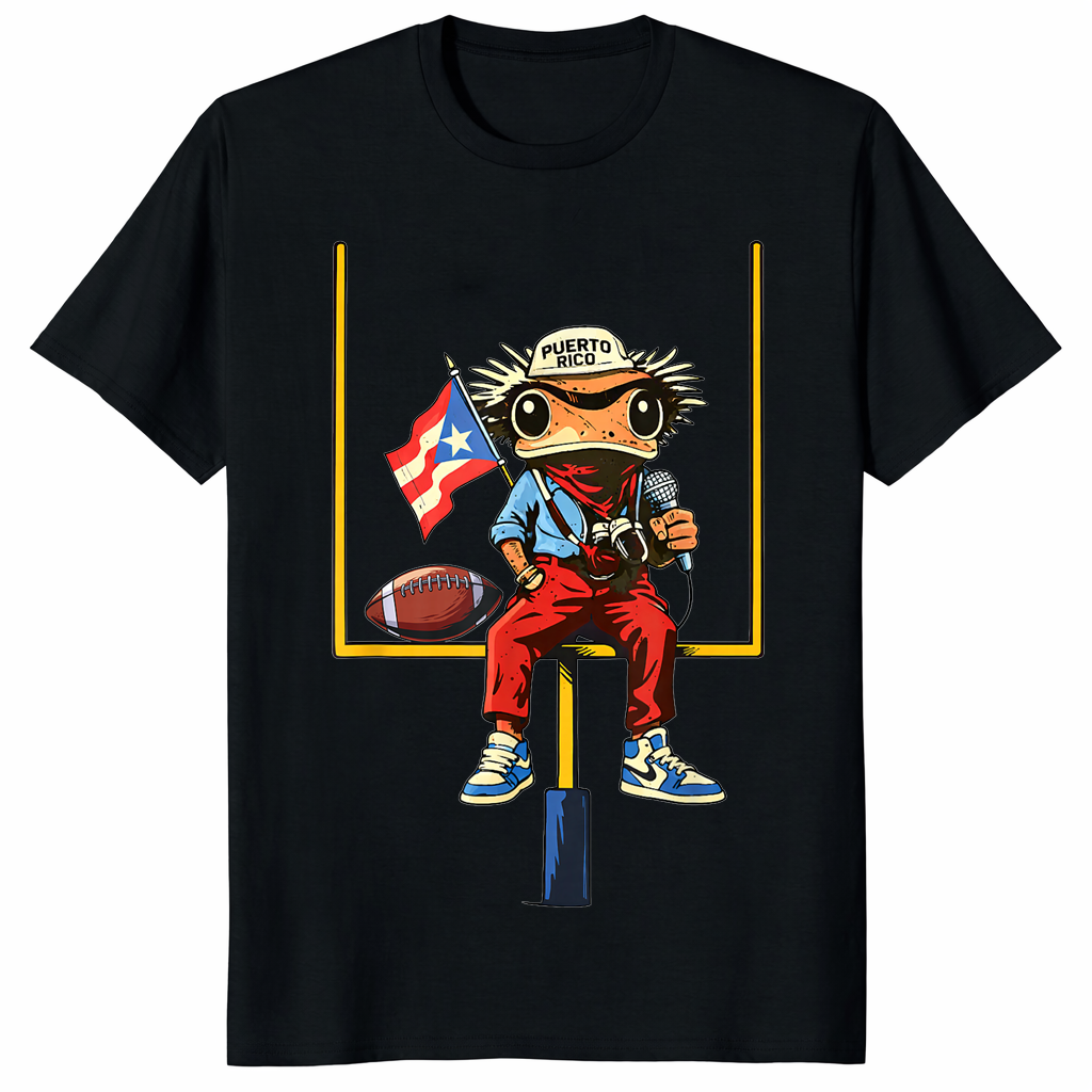 Coqui Frog Puerto Rico Shirt – Boricua Puerto Rican Flag T-Shirt | Cuccico