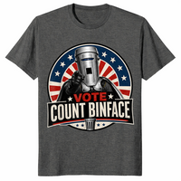 Vote Count Binface UK Politics Shirt | Space Warrior Tee 2026 | Cuccico