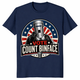 Vote Count Binface UK Politics Shirt | Space Warrior Tee 2026 | Cuccico