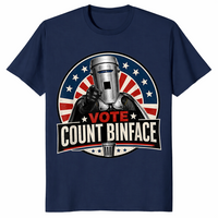 Vote Count Binface UK Politics Shirt | Space Warrior Tee 2026 | Cuccico