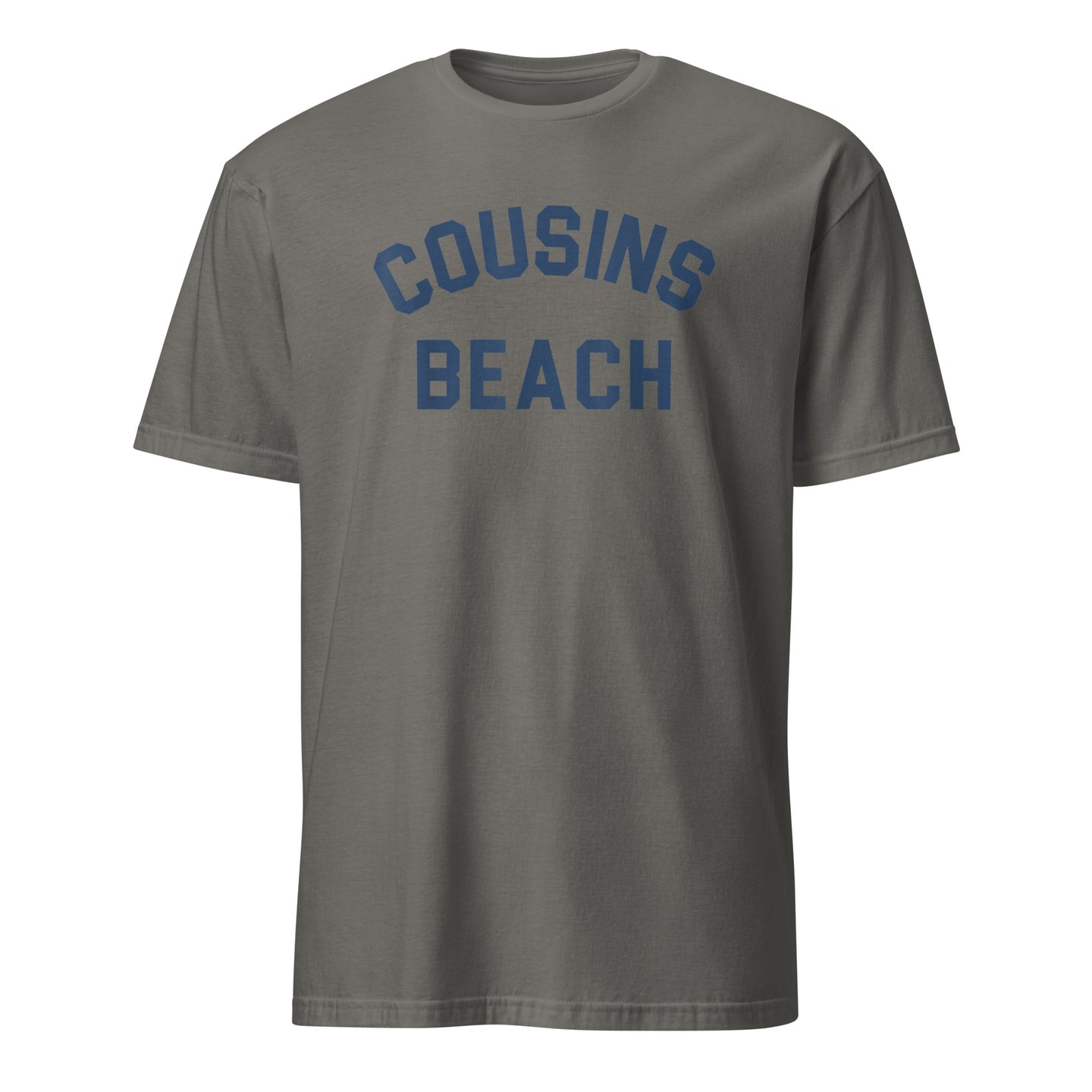 Charcoal Cousins Beach T-Shirt – Coastal graphic TSITP merch by Cuccico