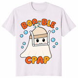 CPAP Halloween Shirt in ice grey