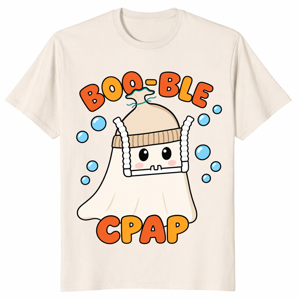 CPAP Halloween Shirt in natural
