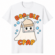 CPAP Halloween Shirt in white