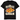 Black funny food t-shirt with a plate of fried crab rangoon and sweet chili dip in retro lettering