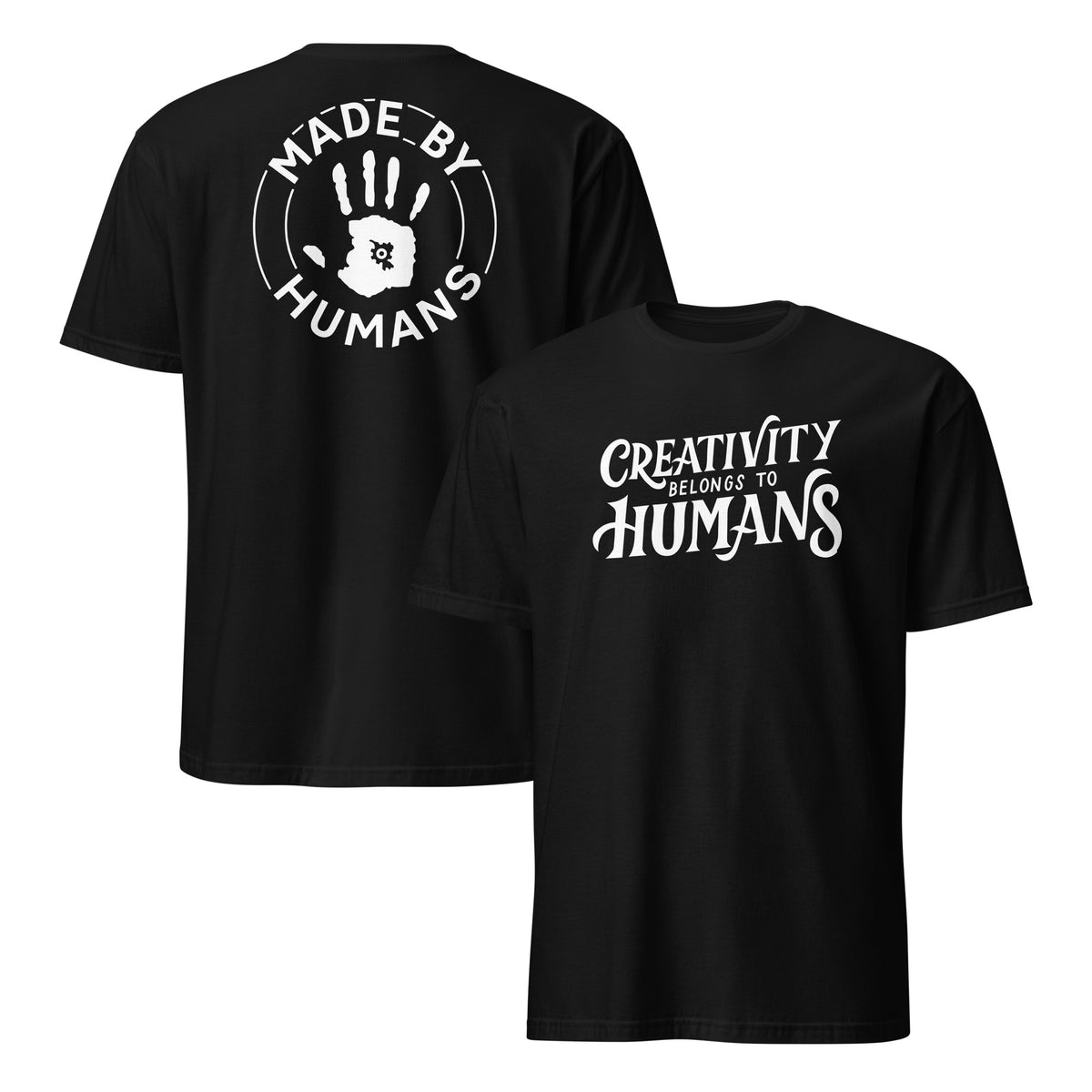 Creativity Belongs To Humans trending design shirt