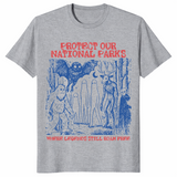 Cryptid national parks shirt in sport grey