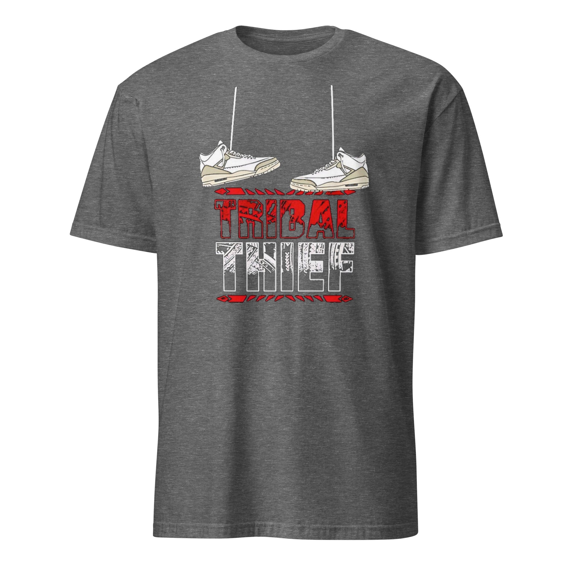 Cuccico Bronson Reed Tribal Thief T-Shirt in graphite heather