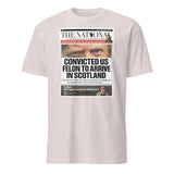 Cuccico Convicted US Felon to Arrive in Scotland T-shirt in ice grey
