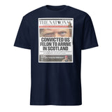 Cuccico Convicted US Felon to Arrive in Scotland T-shirt in navy
