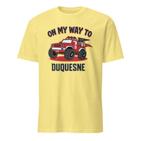 Cuccico Duquesne Dukes Infant Vive La Fête Paint Brush Onesie in Cornsilk