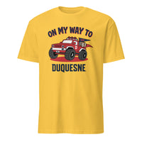 Cuccico Duquesne Dukes Infant Vive La Fête Paint Brush Onesie in Daisy yellow