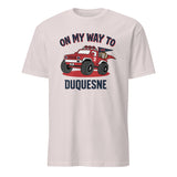 Cuccico Duquesne Dukes Infant Vive La Fête Paint Brush Onesie in Ice Grey