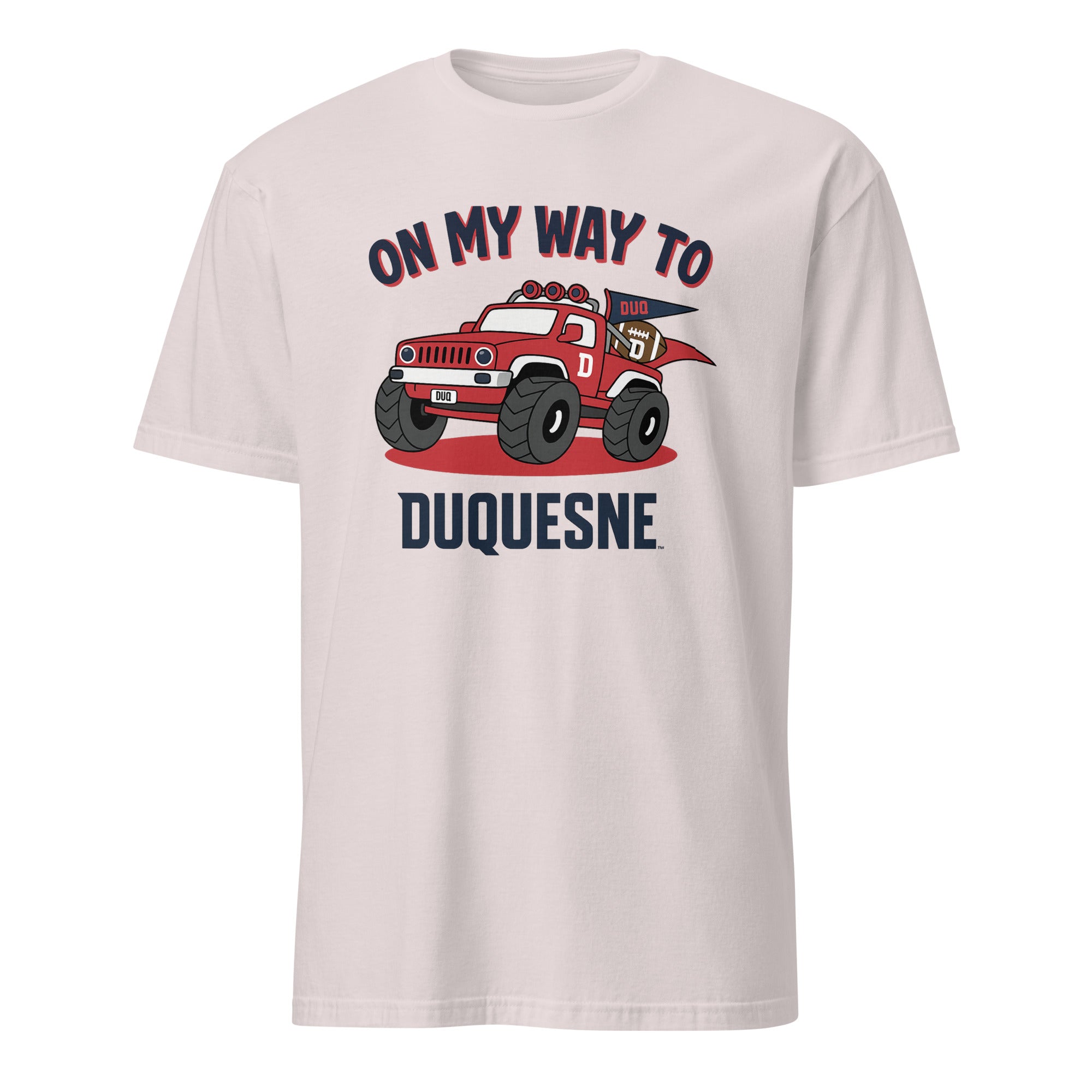 Cuccico Duquesne Dukes Infant Vive La Fête Paint Brush Onesie in Ice Grey