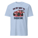 Cuccico Duquesne Dukes Infant Vive La Fête Paint Brush Onesie in Light Blue