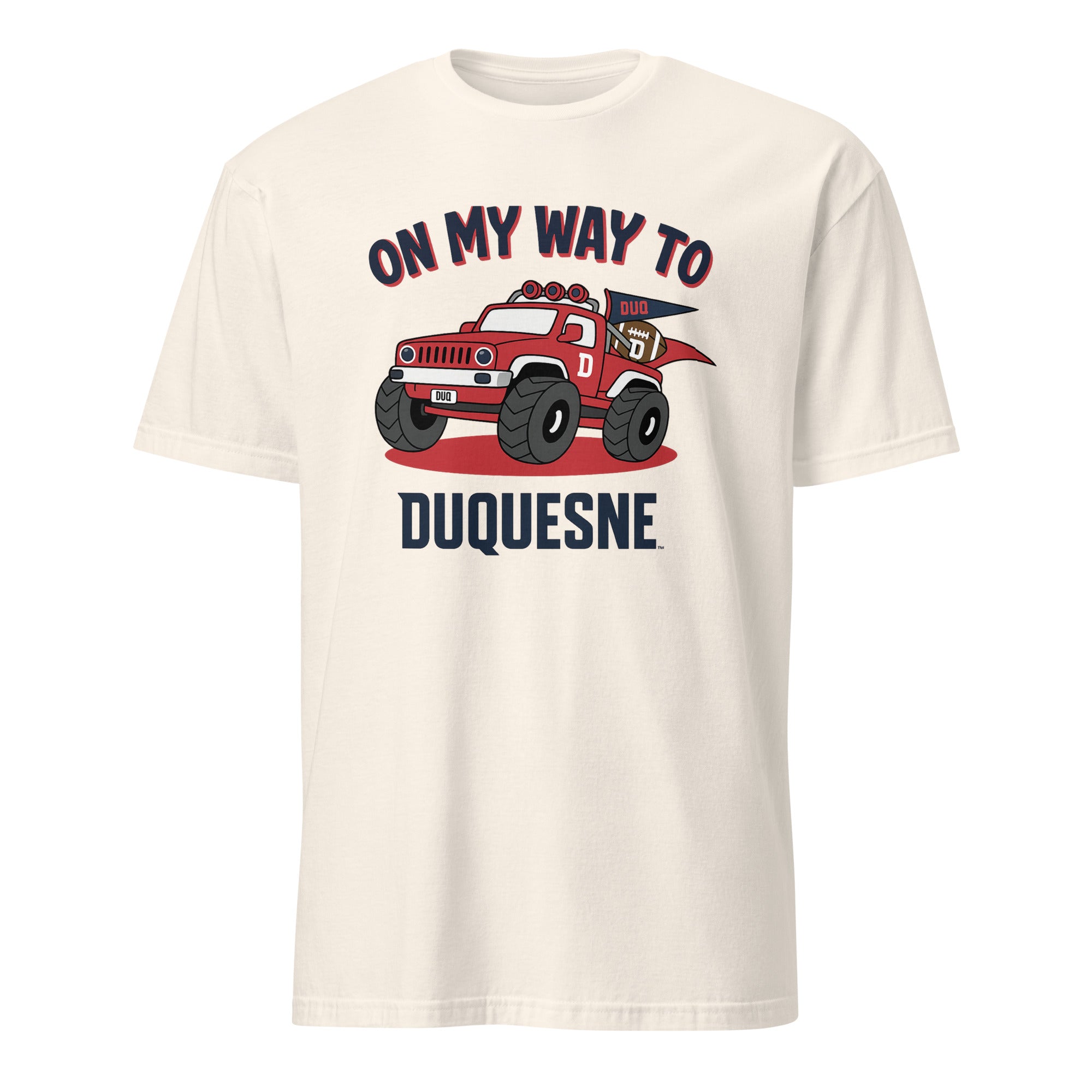 Cuccico Duquesne Dukes Infant Vive La Fête Paint Brush Onesie in Natural color