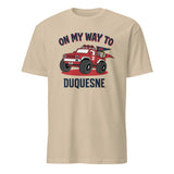 Cuccico Duquesne Dukes Infant Vive La Fête Paint Brush Onesie in Sand color