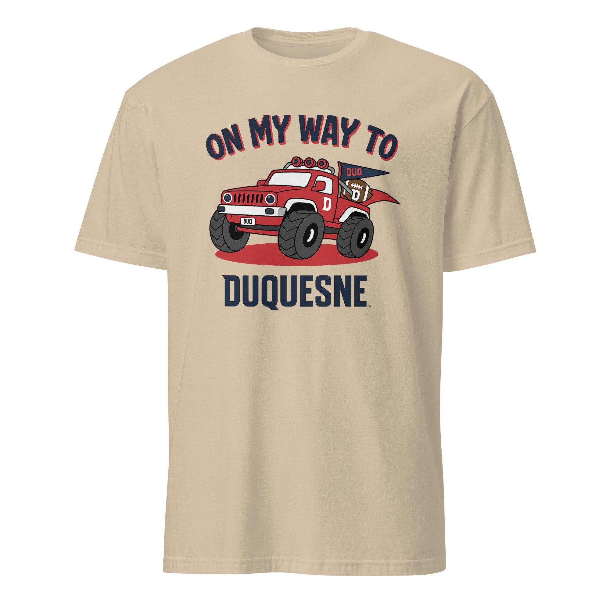 Cuccico Duquesne Dukes Infant Vive La Fête Paint Brush Onesie in Sand color