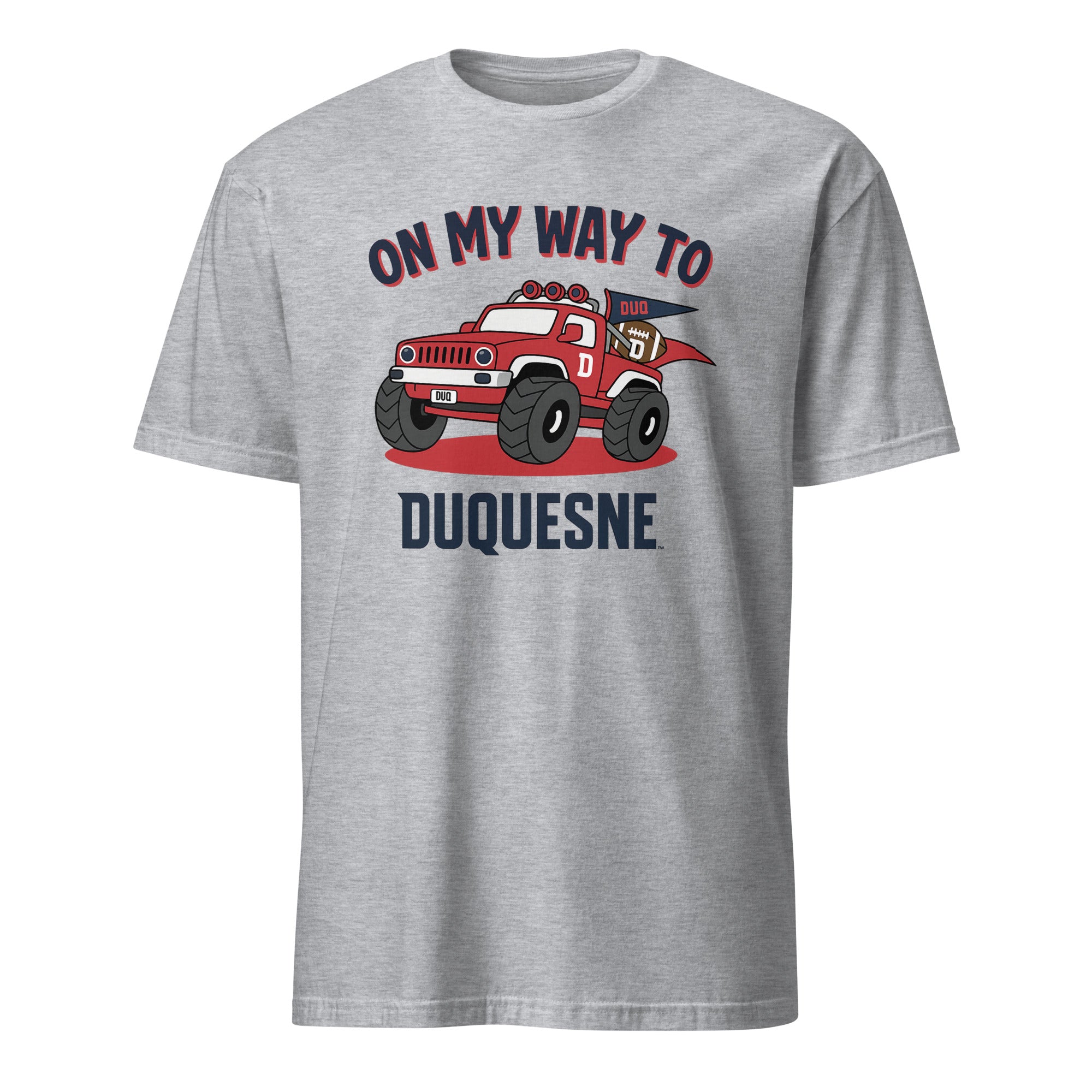 Cuccico Duquesne Dukes Infant Vive La Fête Paint Brush Onesie in Sport Grey