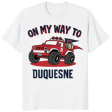 Cuccico Duquesne Dukes Infant Vive La Fête Paint Brush Onesie in White