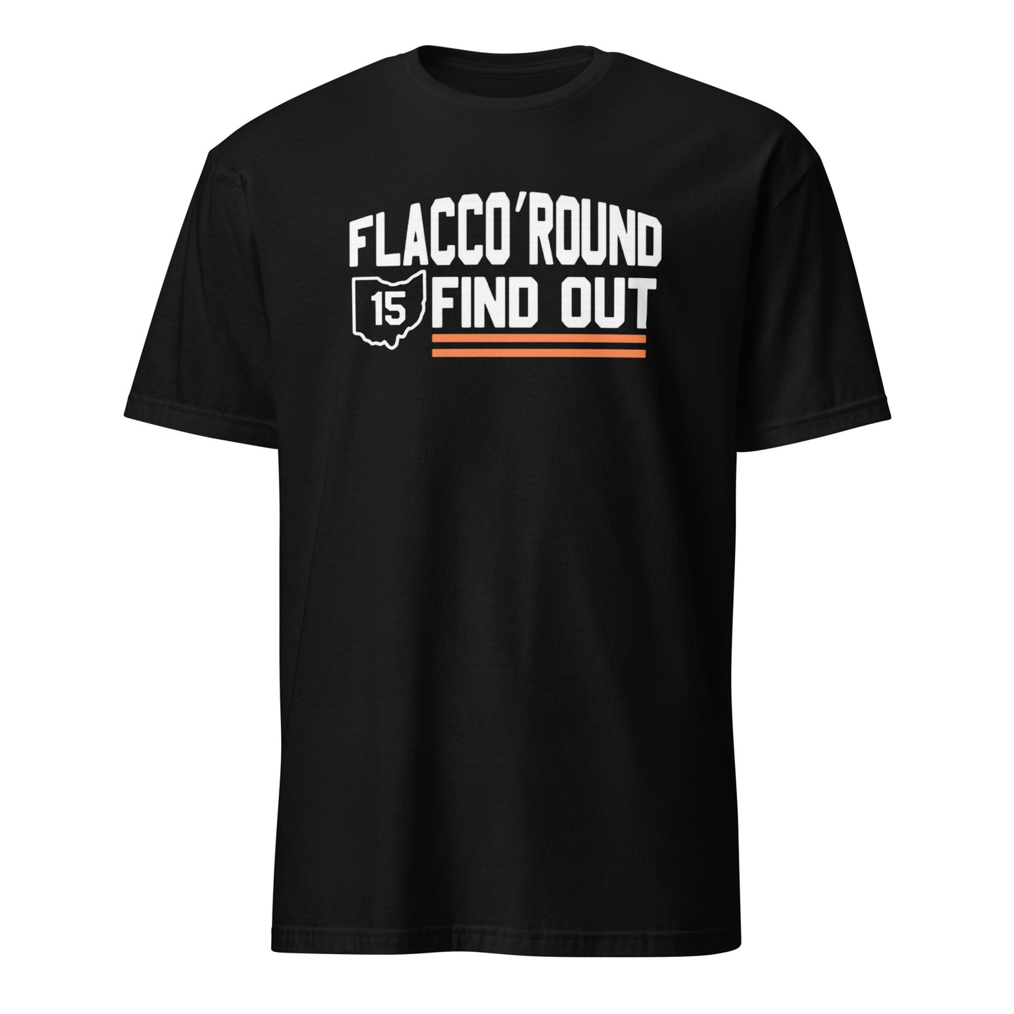 Cuccico Flacco Round And Find Out Shirt in Black – Cleveland Vs The World Dawg Pound tee
