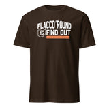 Cuccico Flacco Round And Find Out Shirt in Dark Chocolate – Cleveland Vs The World Browns style