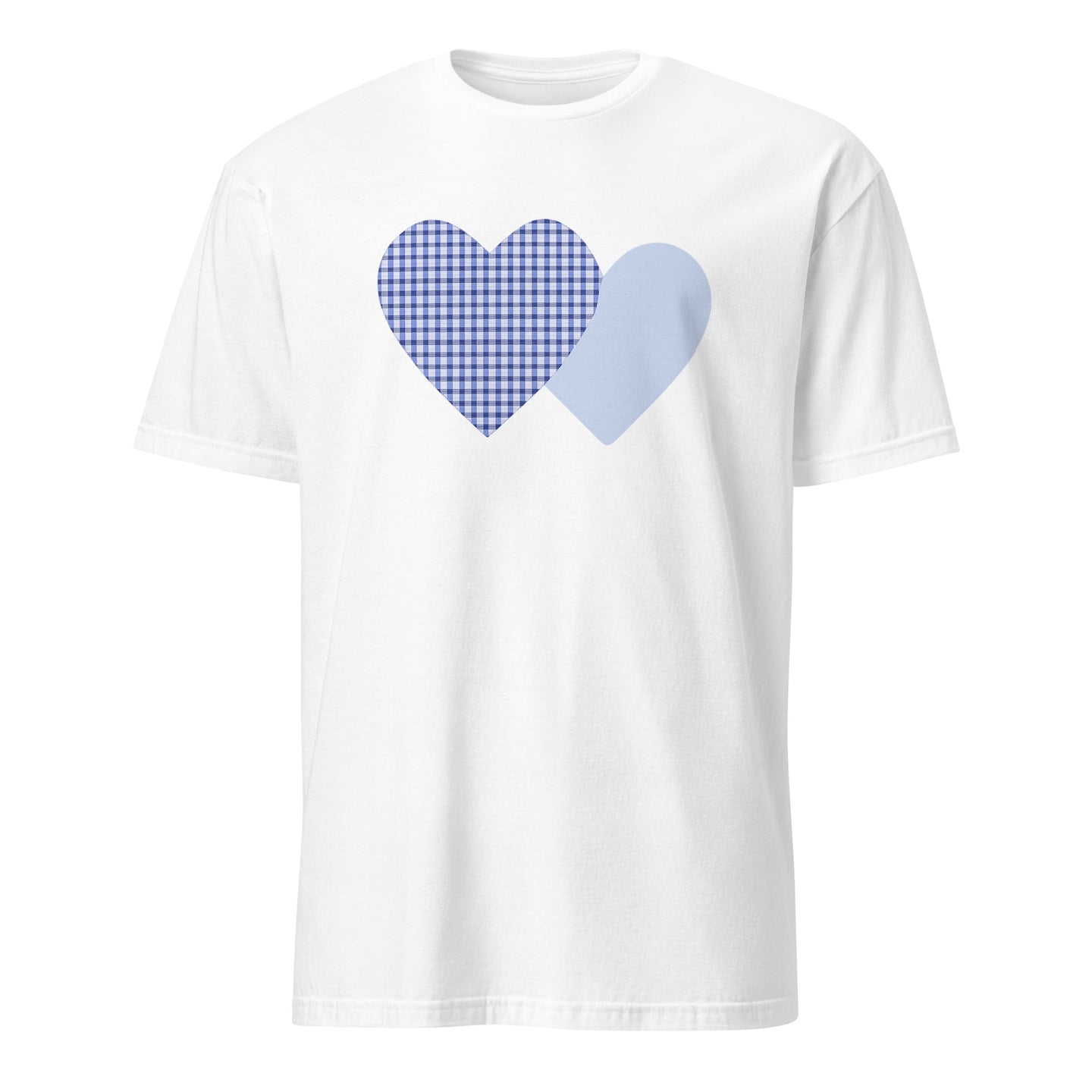 Cuccico Gingham Check T-shirt in White classic color for August 2025 Fashion