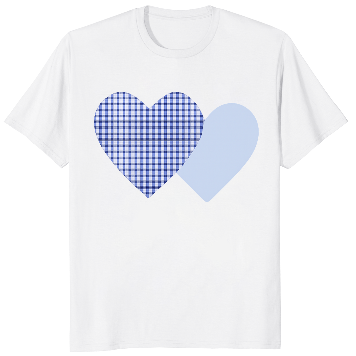 Cuccico Gingham Check T-shirt in White classic color for August 2025 Fashion