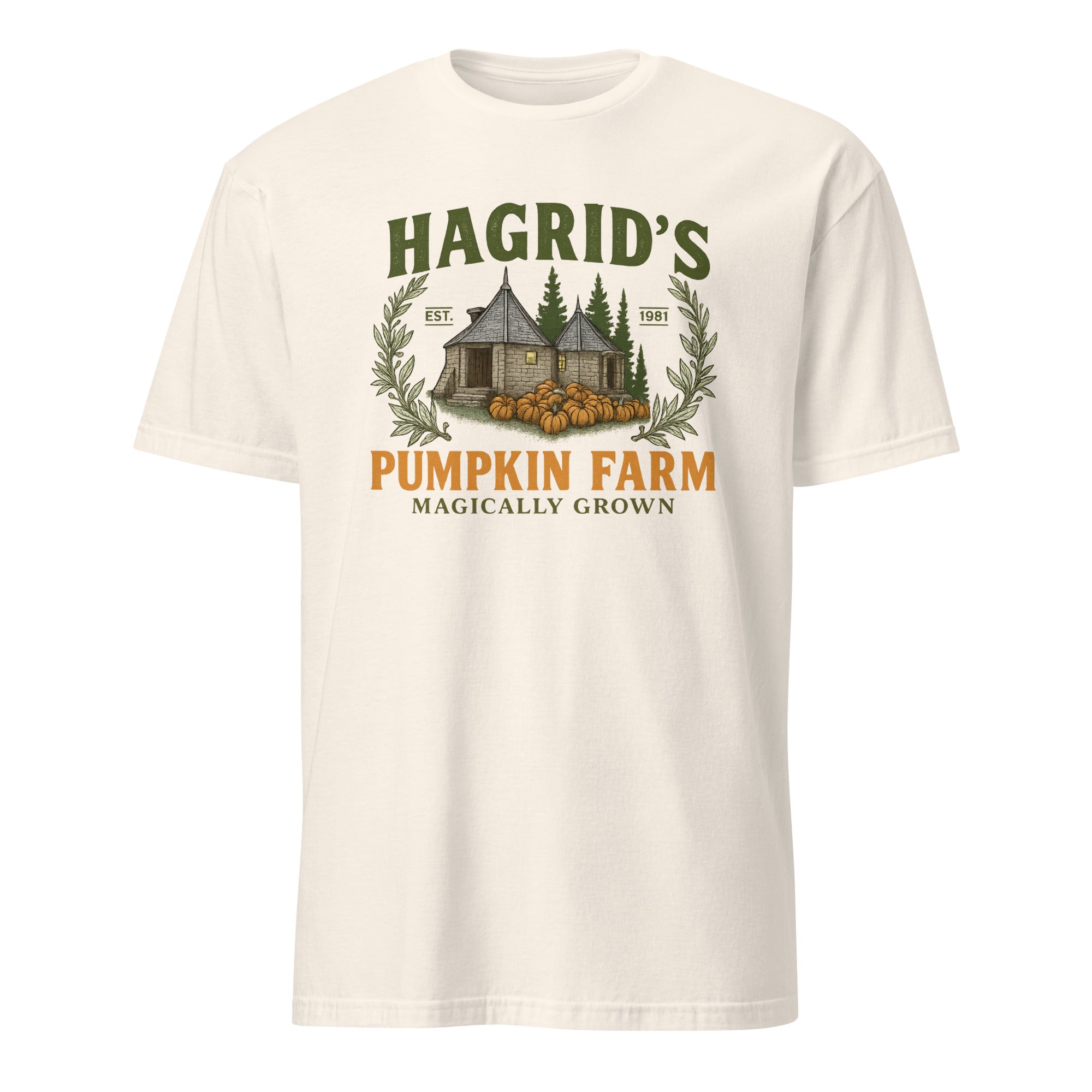 Cuccico Hagrid Pumpkin Shirt in natural wizard fall tee