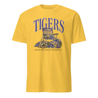 Cuccico LSU Tigers Performance Lawn Sports T-Shirt in Daisy Yellow