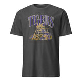 Cuccico LSU Tigers Performance Lawn Sports T-Shirt in Dark Heather Grey