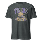Cuccico LSU Tigers Performance Lawn Sports T-Shirt in Dark Heather