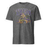 Cuccico LSU Tigers Performance Lawn Sports T-Shirt in Graphite Heather