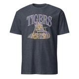 Cuccico LSU Tigers Performance Lawn Sports T-Shirt in Heather Navy