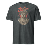 Cuccico Mixed Emotions Rhinestone Blinded T-Shirt in Dark Heather
