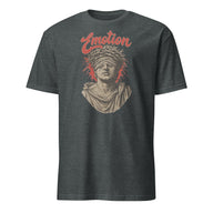 Cuccico Mixed Emotions Rhinestone Blinded T-Shirt in Dark Heather