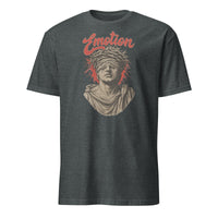Cuccico Mixed Emotions Rhinestone Blinded T-Shirt in Dark Heather