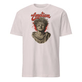 Cuccico Mixed Emotions Rhinestone Blinded T-Shirt in Ice Grey