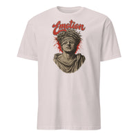 Cuccico Mixed Emotions Rhinestone Blinded T-Shirt in Ice Grey