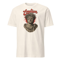 Cuccico Mixed Emotions Rhinestone Blinded T-Shirt in Natural