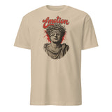 Cuccico Mixed Emotions Rhinestone Blinded T-Shirt in Sand