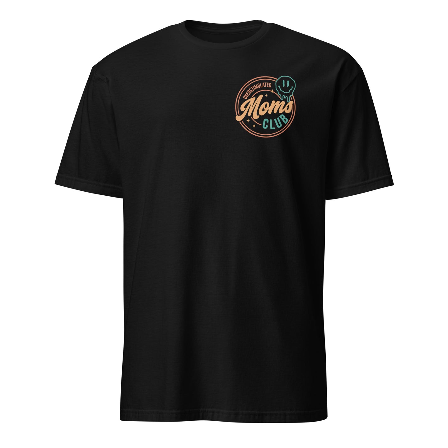 Cuccico Overstimulated Moms Club Shirt in Black – Sarcastic Mom Tee New Mom Gift