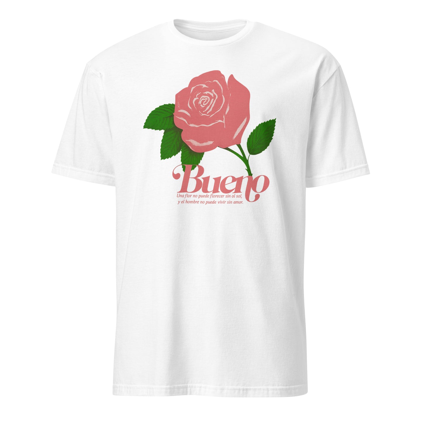 Cuccico Rose Bueno Shirt in white with rose graphic print