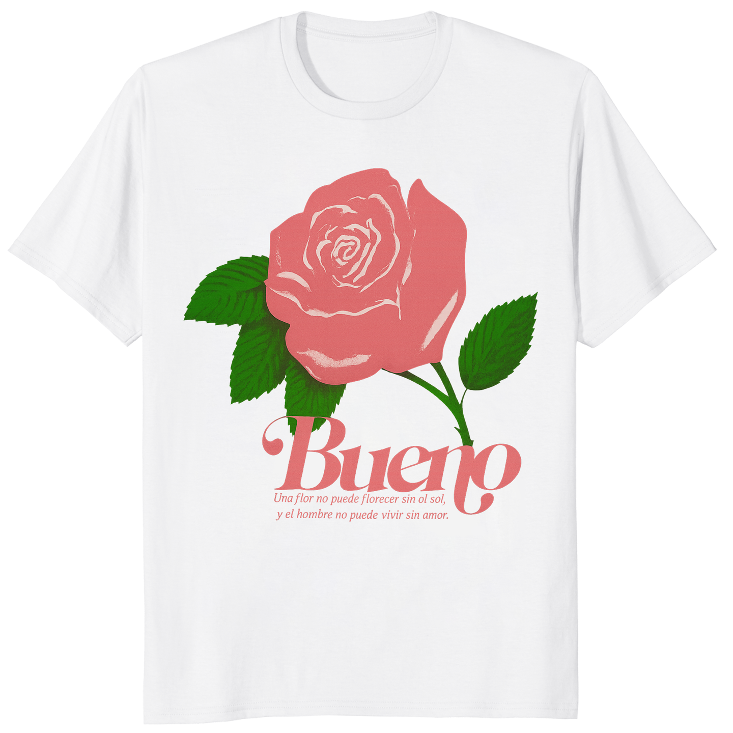 Cuccico Rose Bueno Shirt in white with rose graphic print