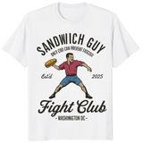 Sandwich Guy Fight Club Shirt – Only You Can Prevent Fascism | Funny Political Tee Cuccico | Cuccico Design