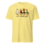 Cuccico Spooky Goose Halloween shirt in cornsilk color with Goose in Halloween Costumes Sublimation print