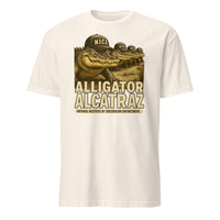 Cuccico Stop Alligator Alcatraz Shirt in Natural parody fashion

Sand