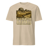 Cuccico Stop Alligator Alcatraz Shirt in Sand parody swamp humor