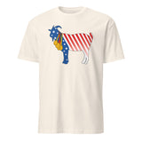 Cuccico Team USA Gold Medal T-Shirt in natural beige tone